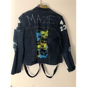 MAZE TROOPER DENIM JEAN JACKET